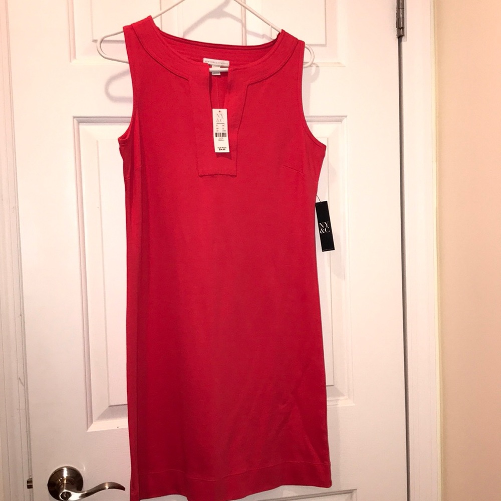New York & Company pink dress